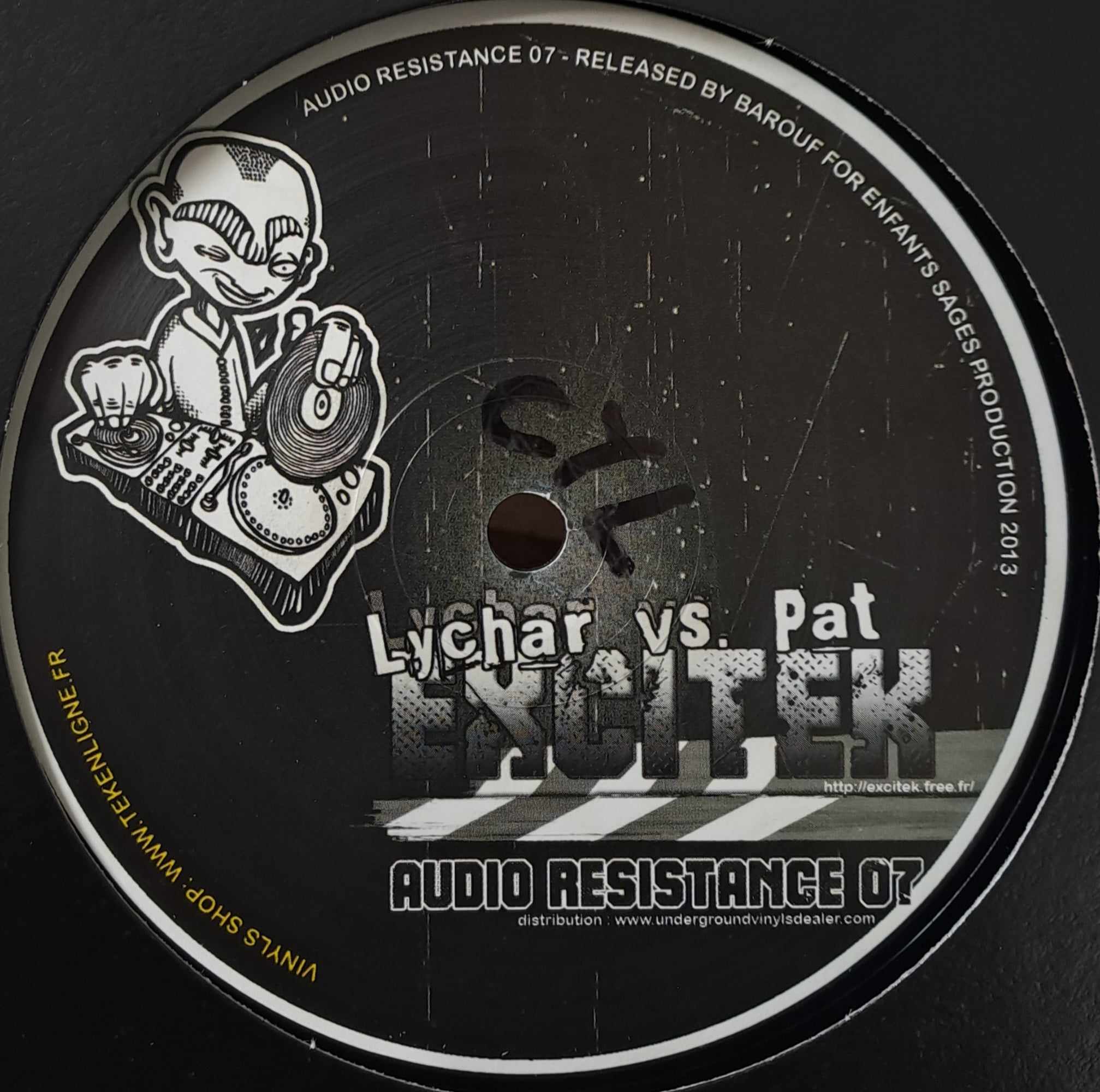 Audio Resistance 07 - vinyle freetekno
